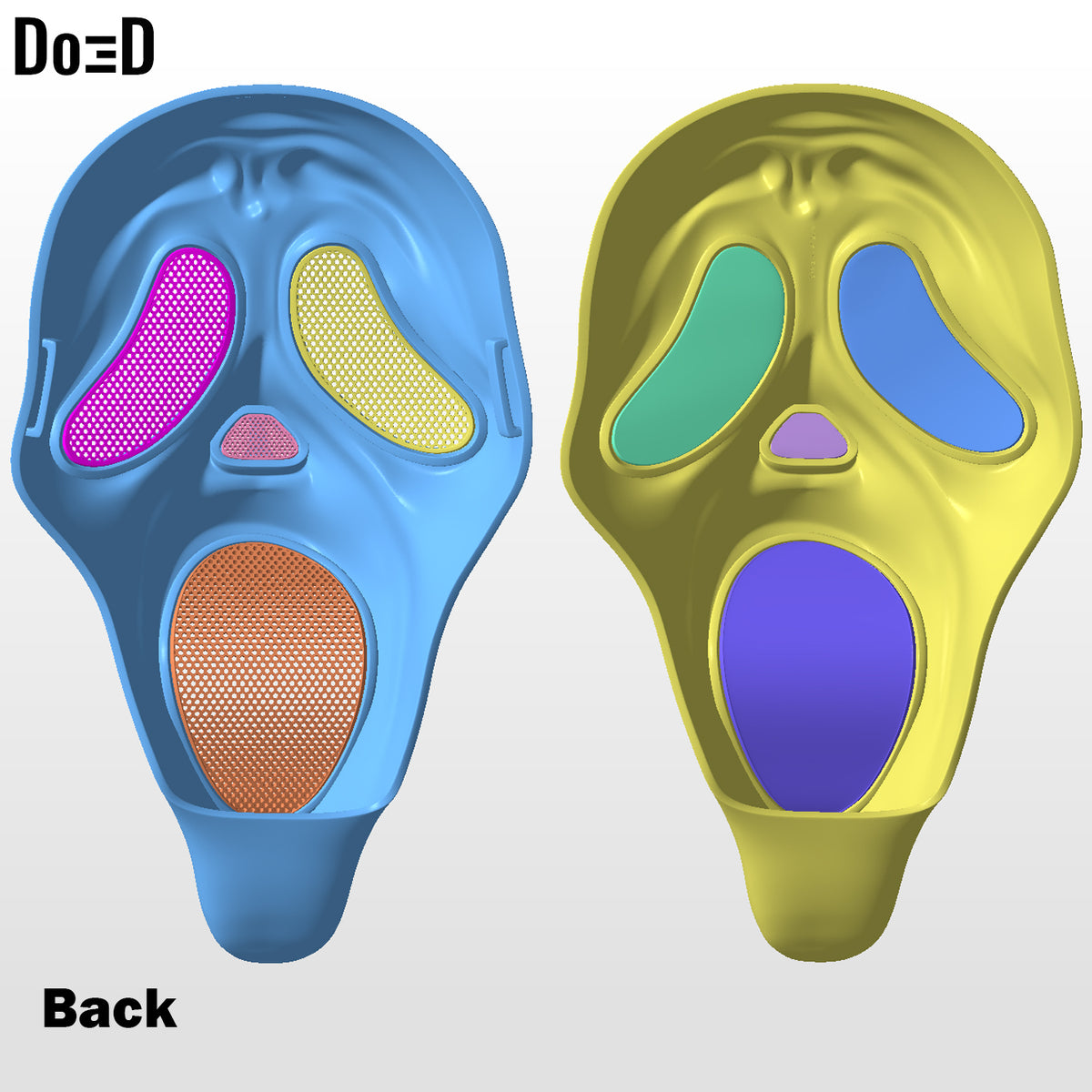 Ghostface Mask Scary Movie 6 Halloween 3D Printable Model STL File #GFS3