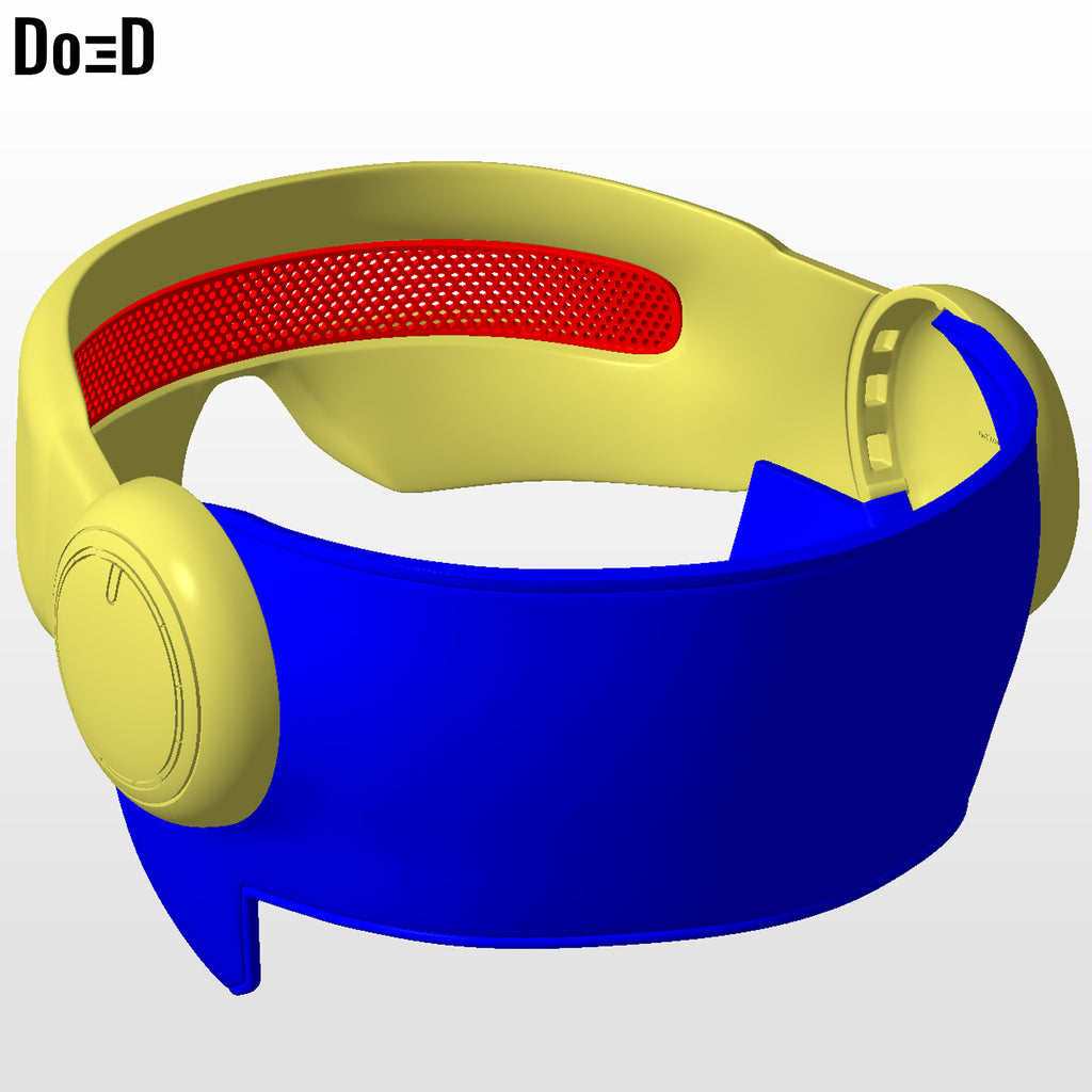 X-Men 97 Cyclops Visor and Back Helmet Cover | 3D Printable Model #C97