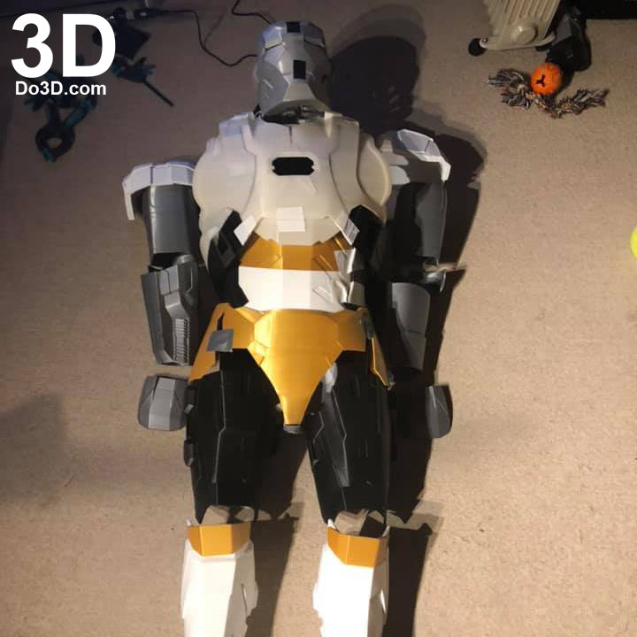 Iron Man Mark II Armor War Machine  MK 2 | 3D Model Project #792
