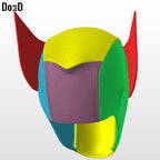 Deadpool helmet with swappable eyes Includes Wolverine Style | 3D Model #WD805