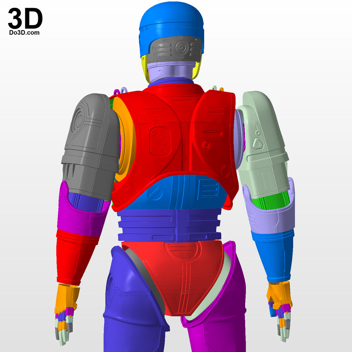 RoboCop Classic Armor Suit 1987 | 3D Printable Model Print File STL #592