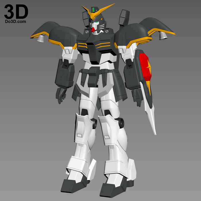 XXXG-01D Gundam Deathscythe Full Body Armor | 3D Model Project #3826