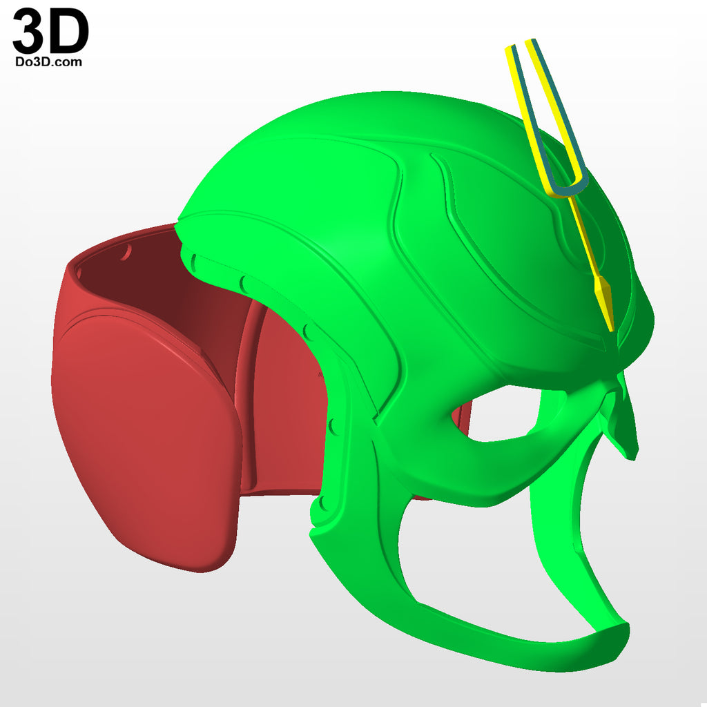 Black Bolt Helmet | 3D Printable Model STL File BB391