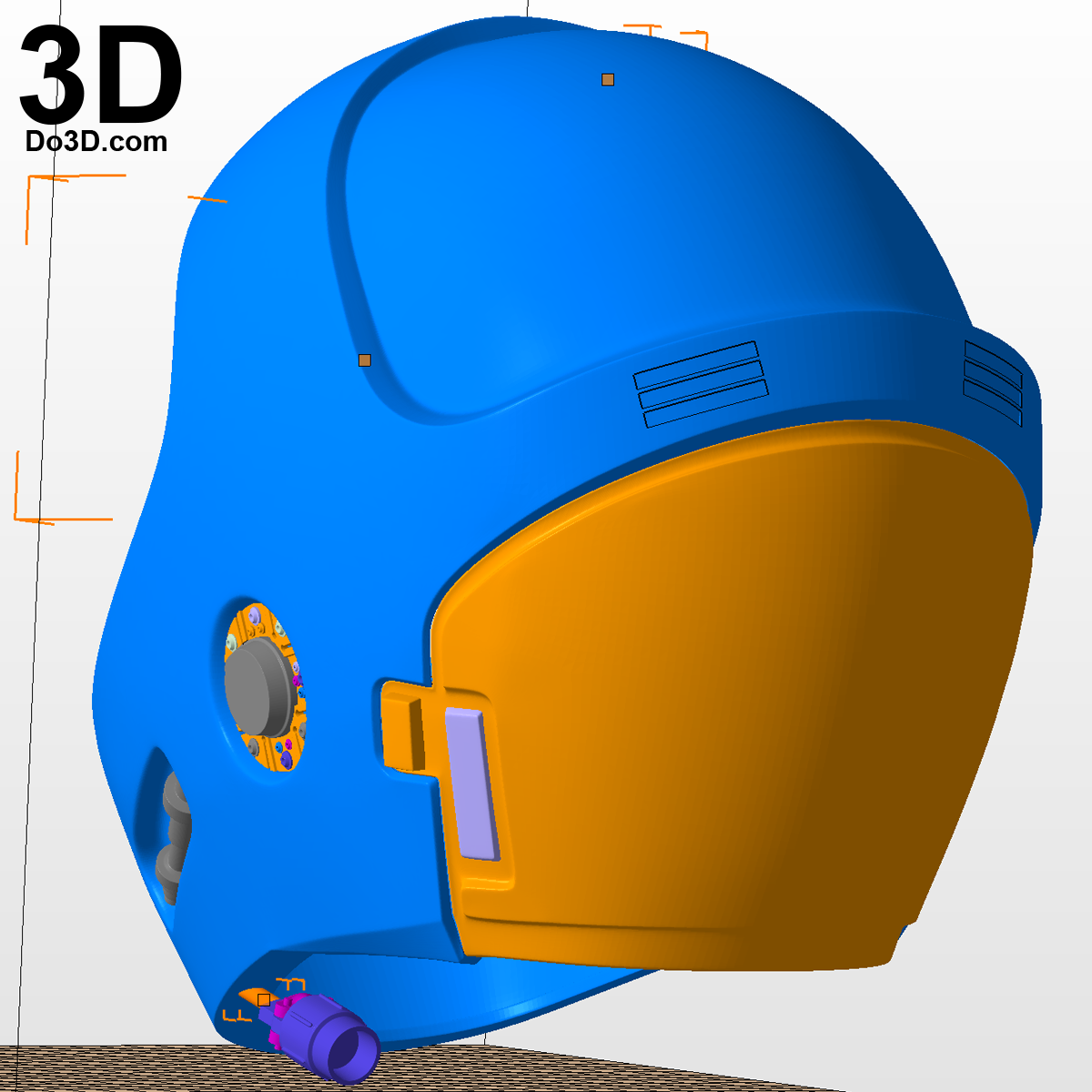 Star Wars Y-Wing Pilot Helmet | 3D Model Project #2723