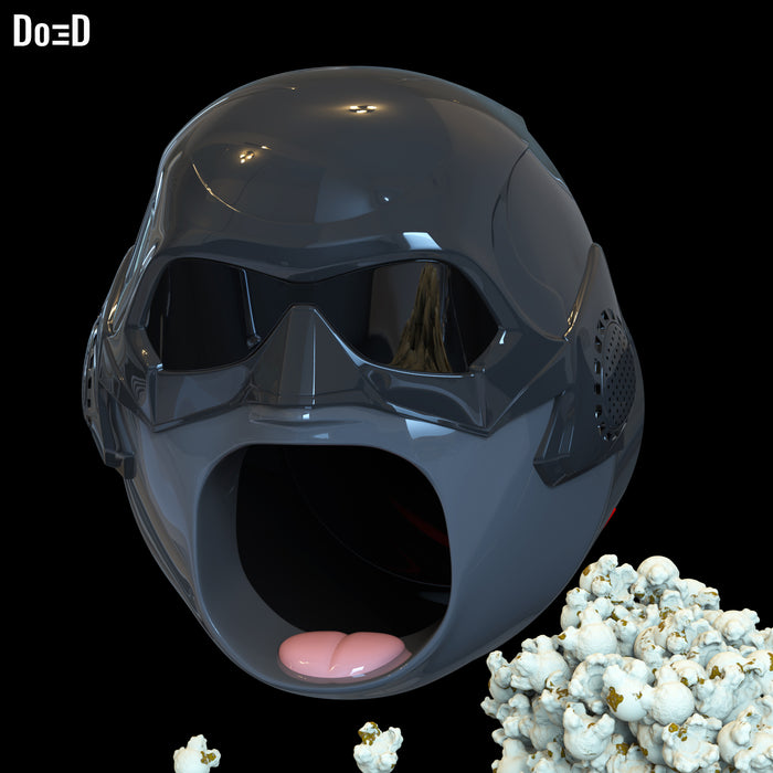 Black Noir The Boys Popcorn Bucket Do3D Screamer 3D Model File STL #BN36