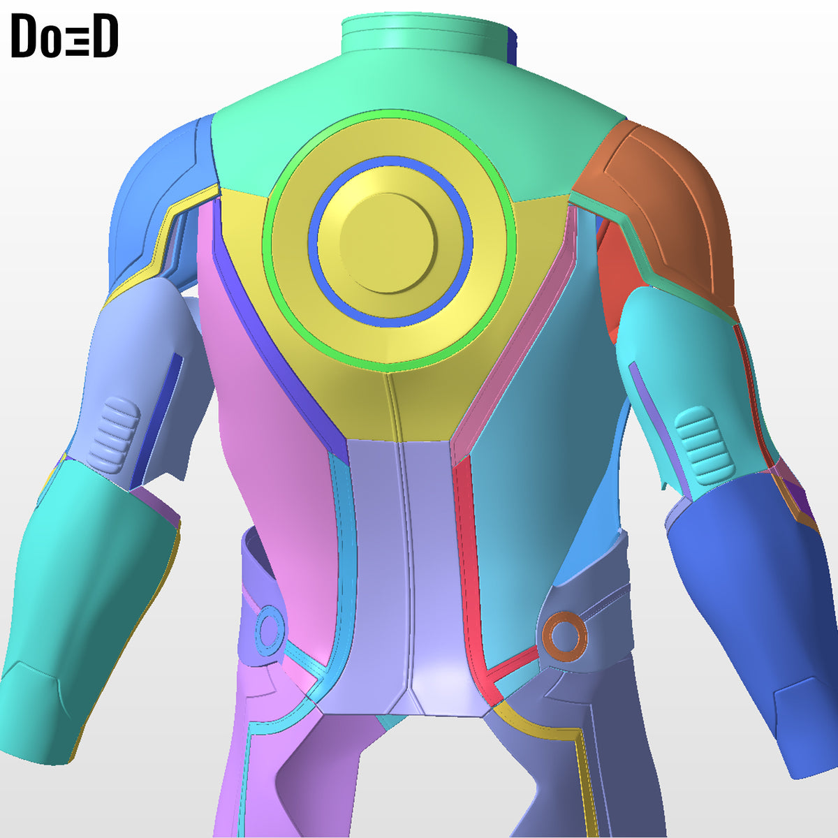 CLU Tron Legacy Suit Armor | 3D Printable Model #C599
