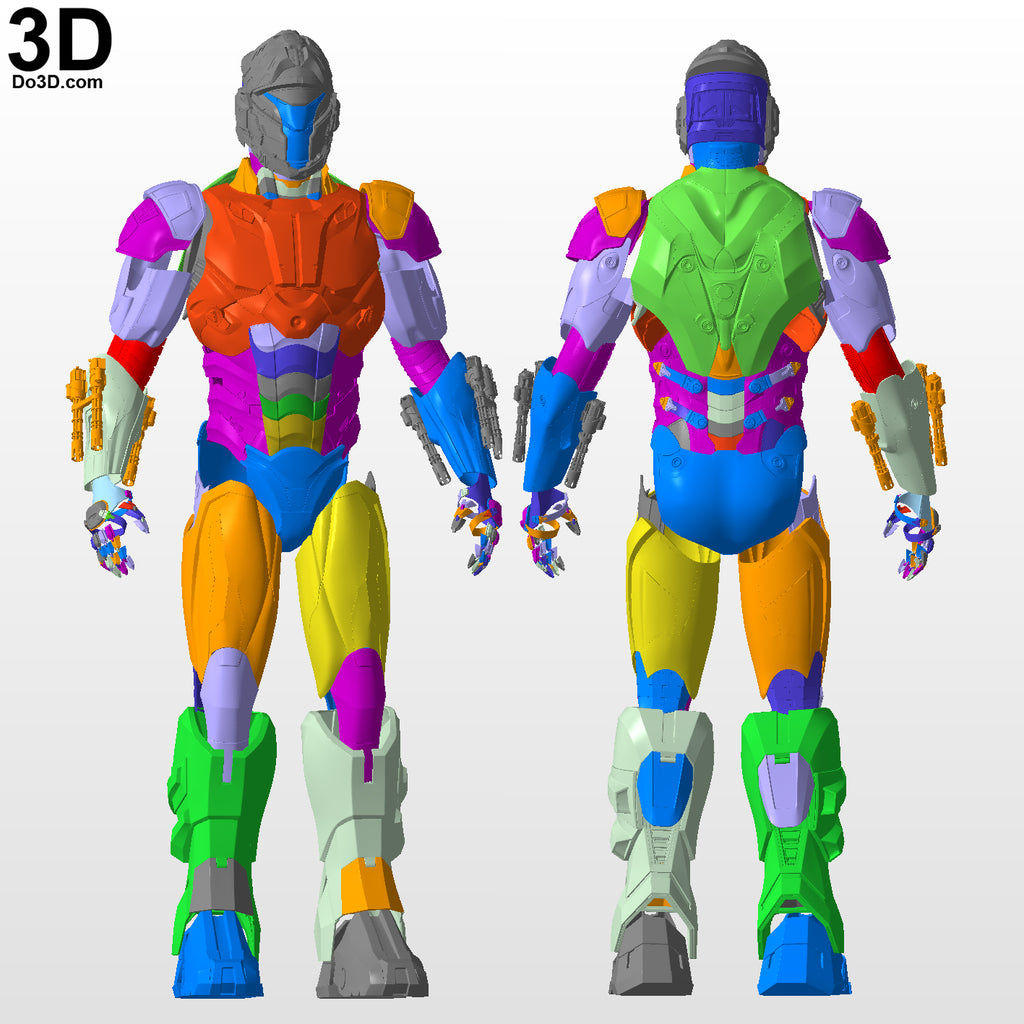 DMK-1 Armor Robot Suit Design Concept | 3D Printable Model STL File DMK1 #2972