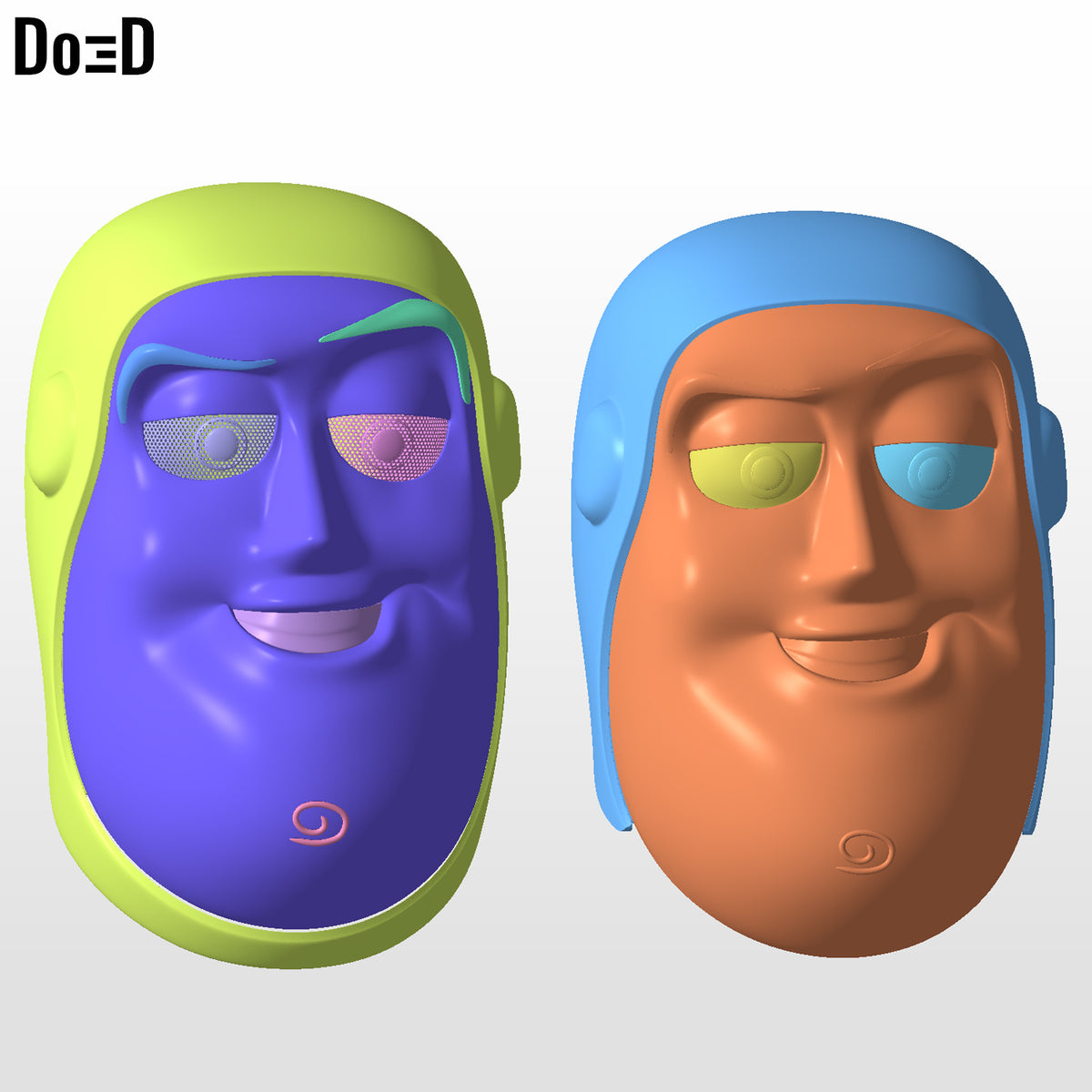Bundle Buzz Lightyear Toy Story Helmet | 3D Printable Model #BLB26