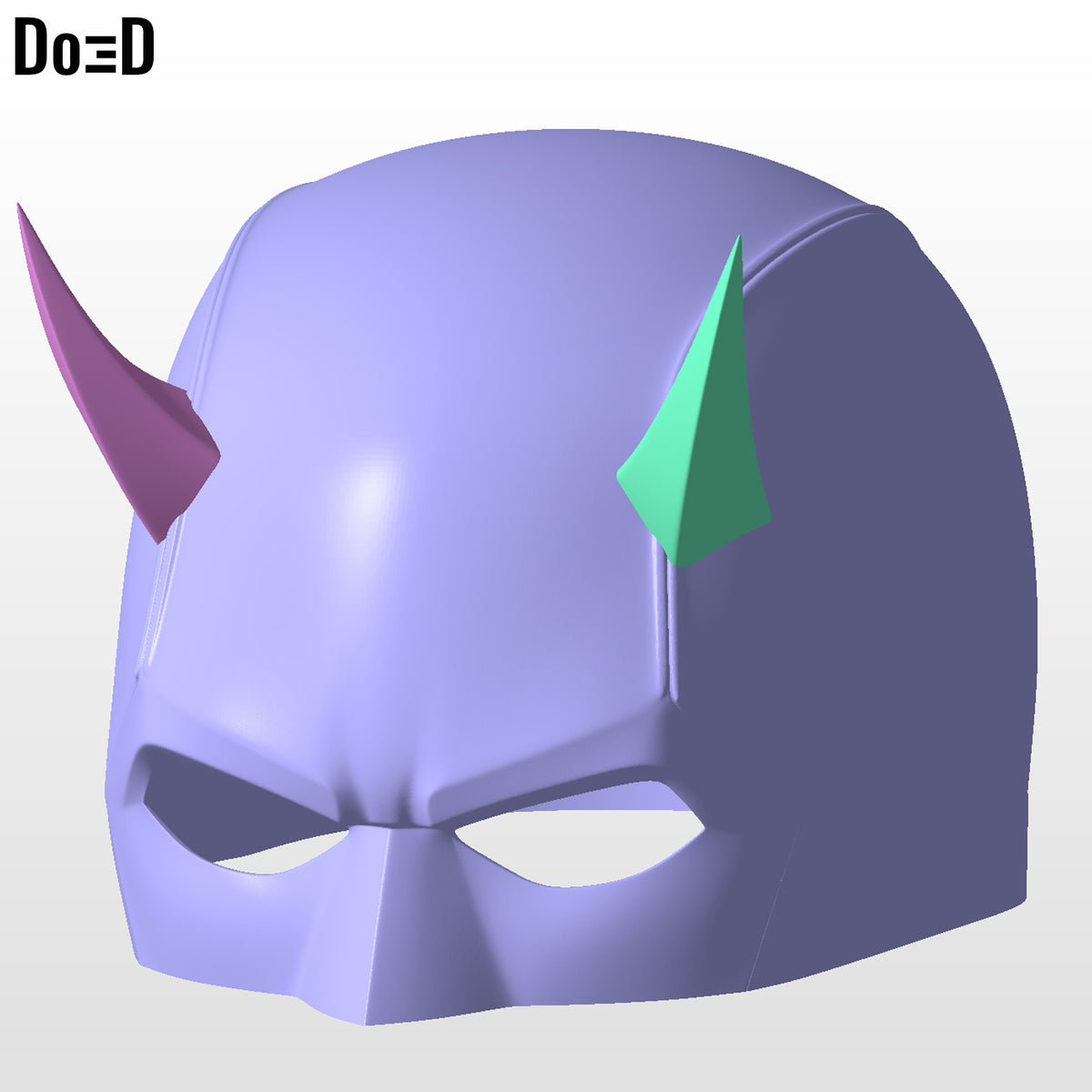 Elektra Daredevil Female Helmet | 3D Printable Model Print File STL #ED92