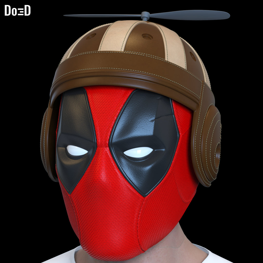 Bundle: Deadpool & Headpool Modular Helmet Pack 3D Printable Model STL File #HH3