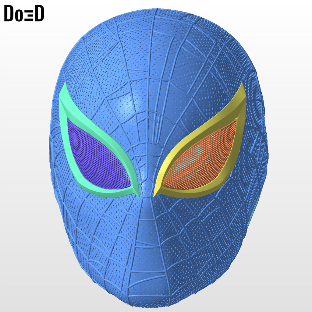 Spider-Man Peter Parker Helmet (Superior Suit) | 3D Printable Model #PP251