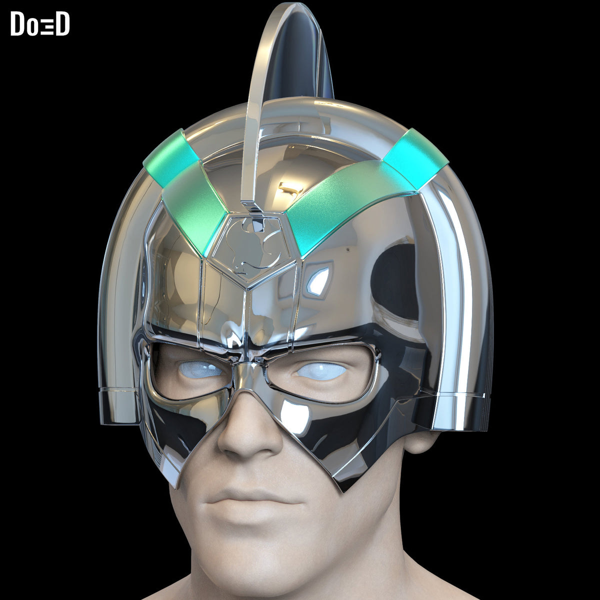 Peacemaker Helmet Mohawk John Cena | 3D Printable Model Print File STL #PM11
