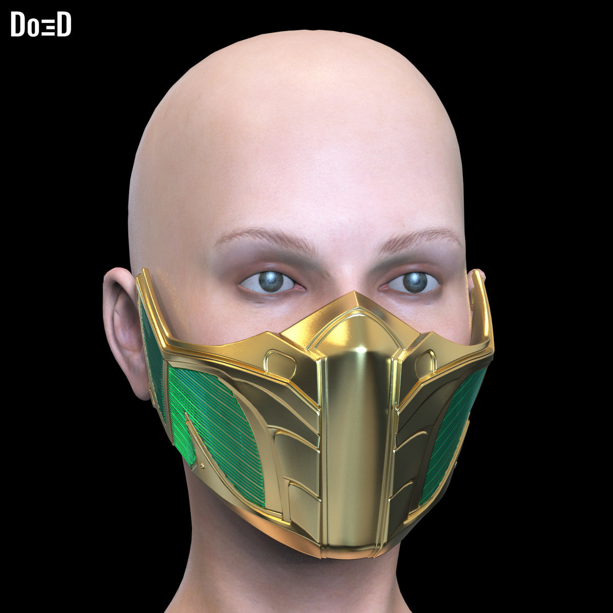 Jade Mortal Kombat 11 Mask | 3D Printable Model STL #J60