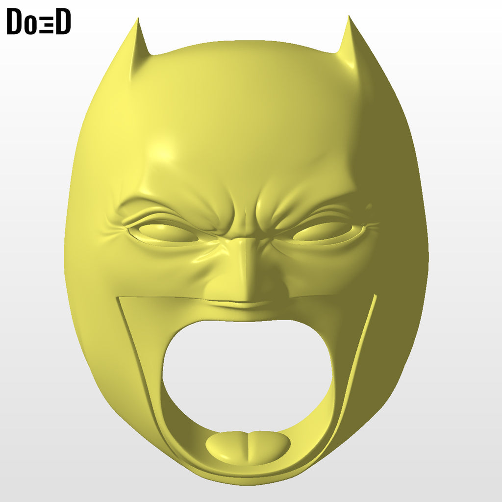 Batman Popcorn Bucket / Container Do3D Screamer 3D Printable Model STL #BB28