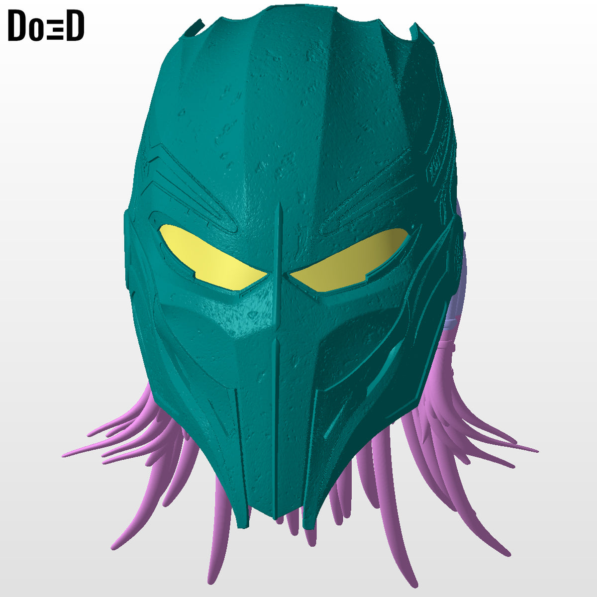 Dek's Bio Mask Predator Badlands Metal Helmet 3D Printable Model STL File #PBL28