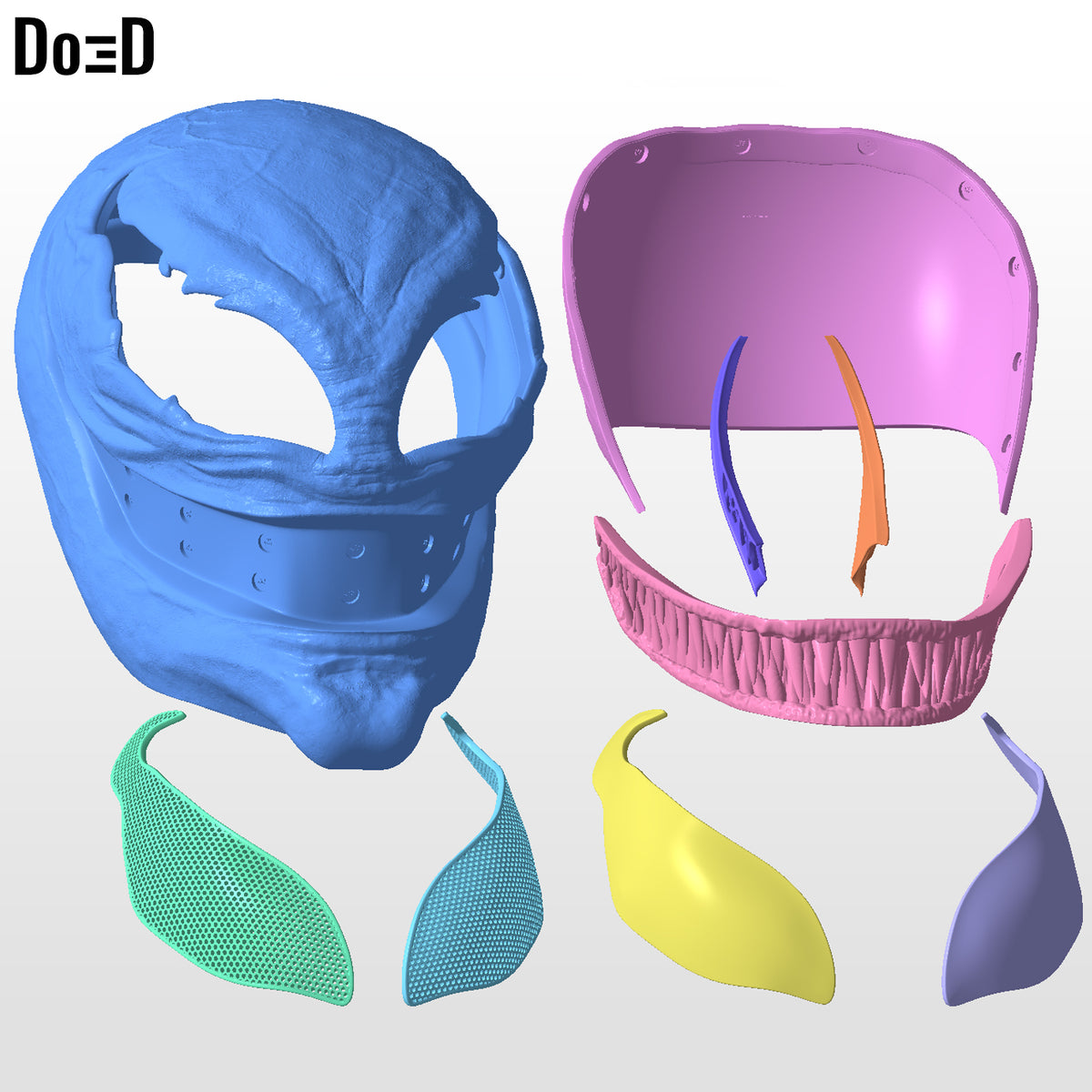 Venom 2018 Movie Helmet | 3D Printable Model Print File STL #4940