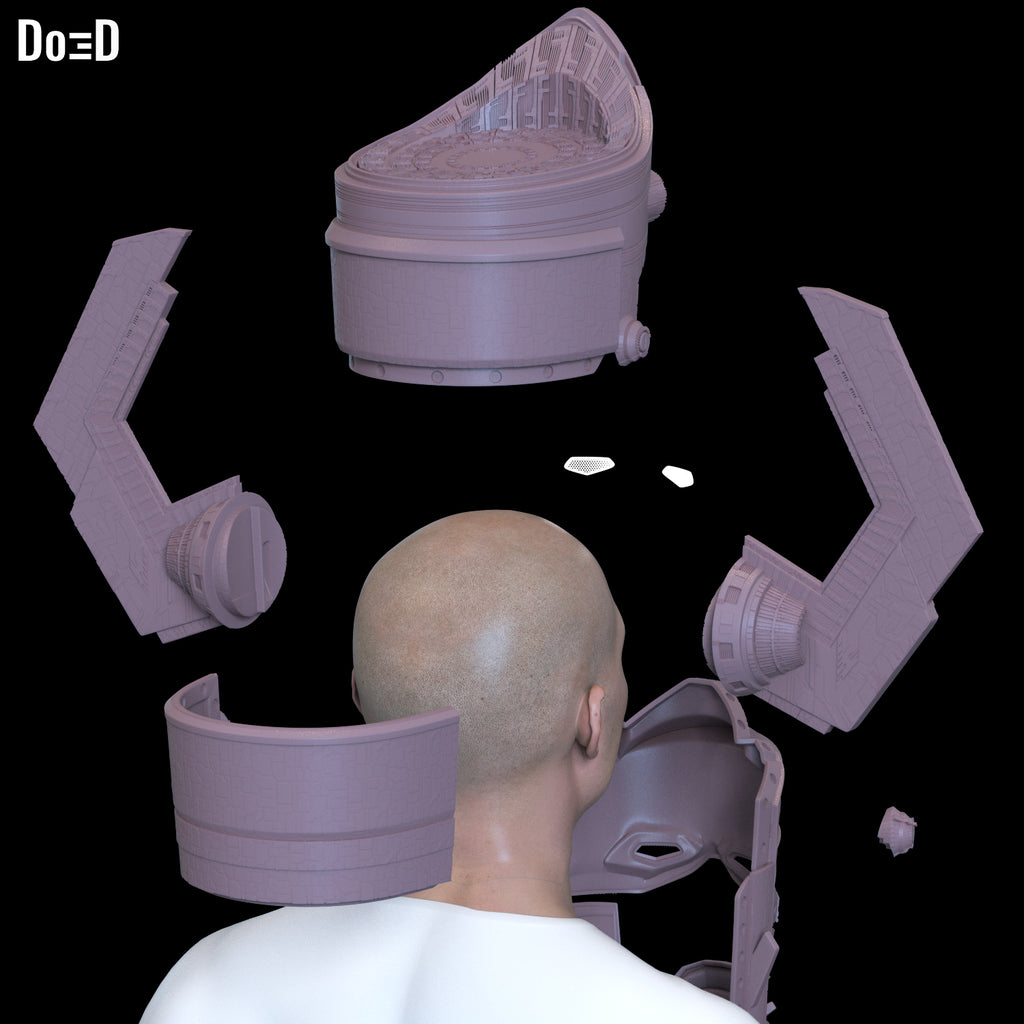 Galactus Fantastic Four Helmet | 3D Printable Model STL File #GFF32
