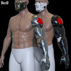 Winter Soldier Rivals Arm and Bucky's Mask 3D Printable Model STL #WB88
