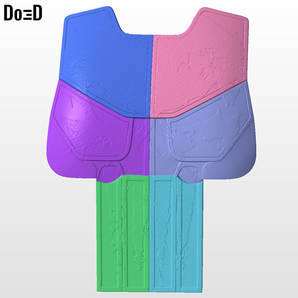 Vest The Punisher 2025 New Suit 3D Printable Model Print File STL #TP251