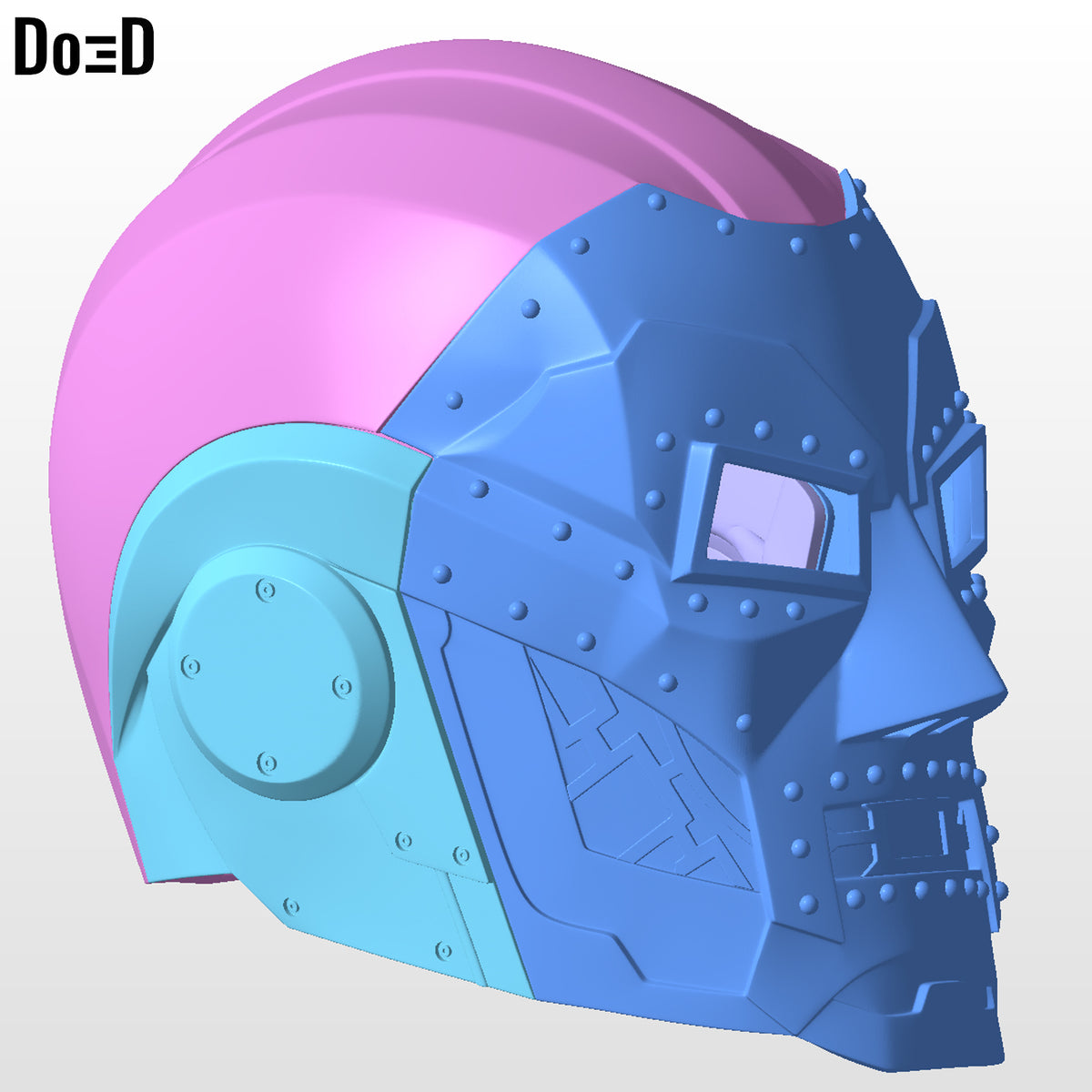 Bundle: Doctor Doom Helmets 3 in 1 Variant HT  | 3D Printable Model #DDTH22