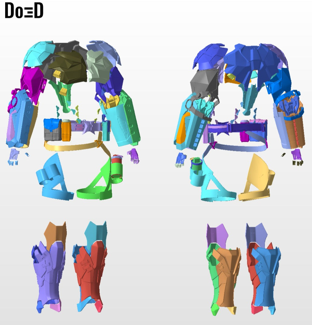 Arkham Knight Armor Suit | 3D Model Project #26