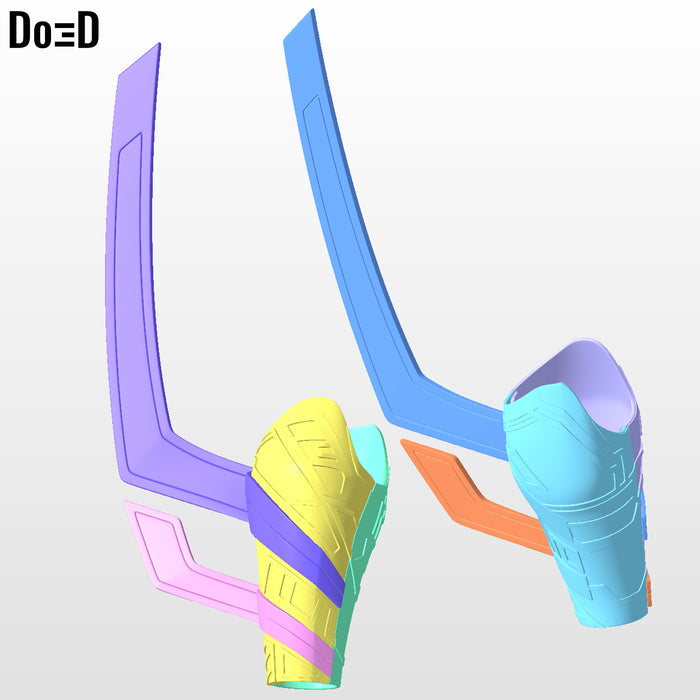 Migule O'Hara Spider-Man 2099 Gauntlet 3D Printable Model STL file #T8237
