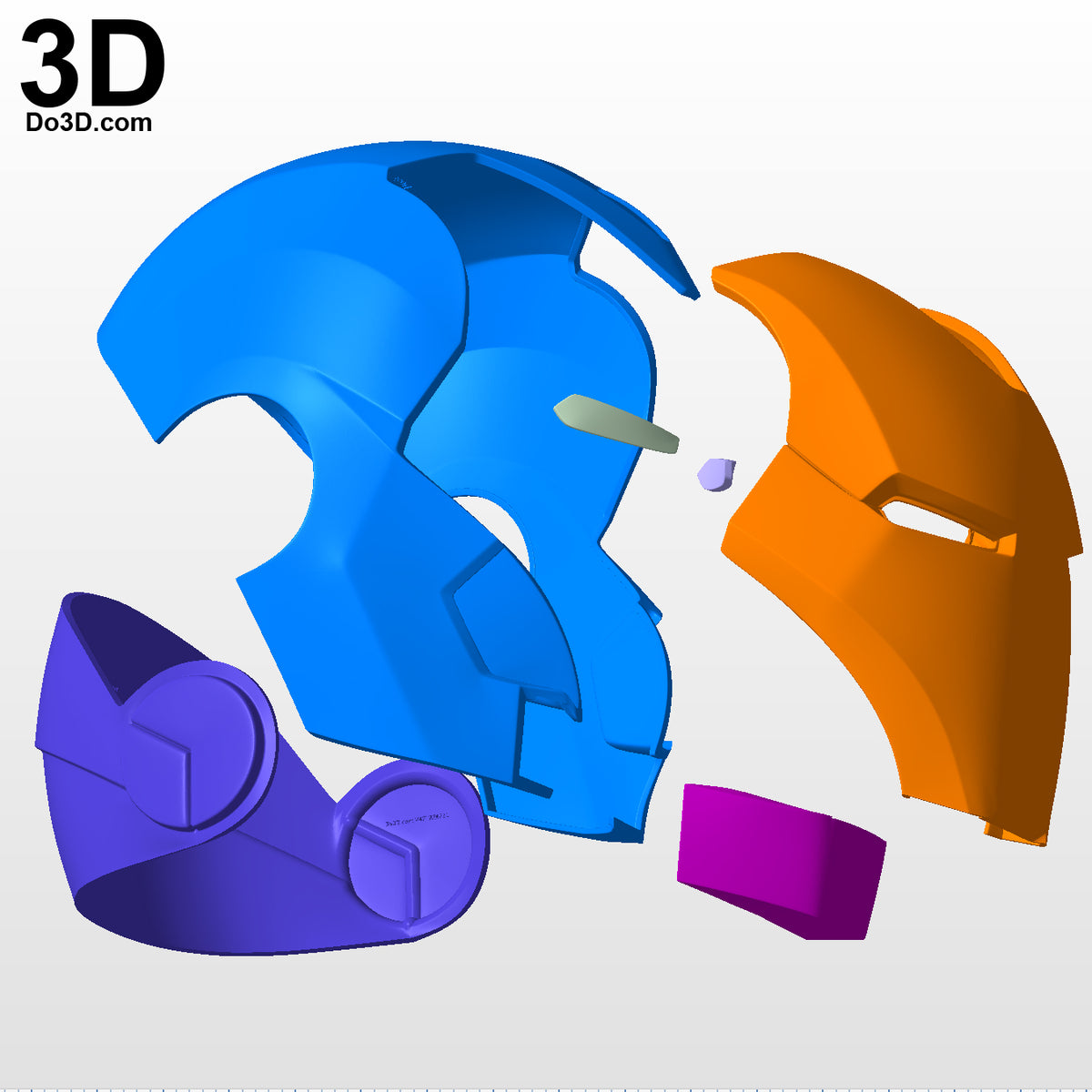 3D Printable Model: Iron Man VR Helmet | STL FIle #V21