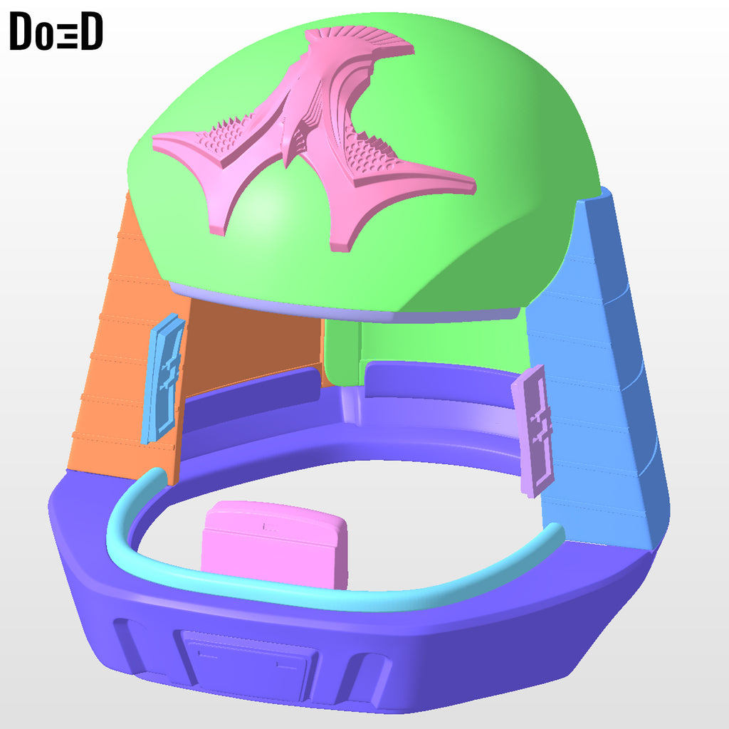 Colonial Viper Battlestar Galactica BSG Helmet | 3D Printable Model #1737