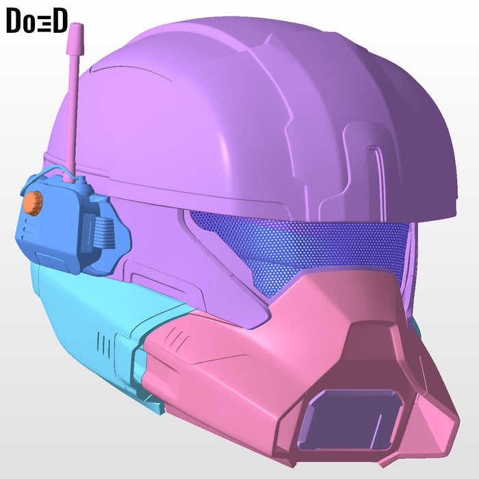Helldivers Dynamo Helmet | 3D Printable Model #D001