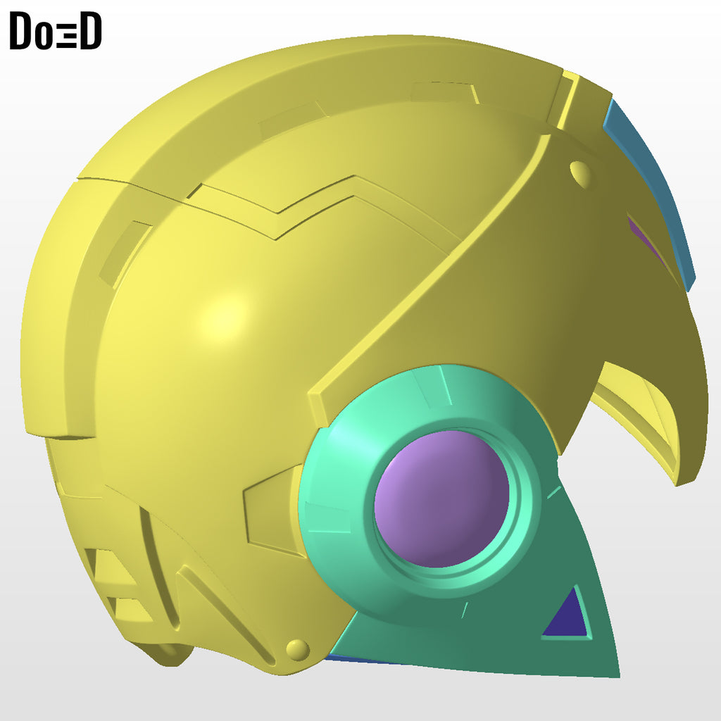 Mega Man X Armor Wearable Cosplay Prop Costume | 3D Model Project #5253