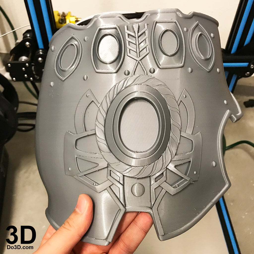 Thanos Infinity Gauntlet Forearm & Glove D23 | 3D Model Project #3944
