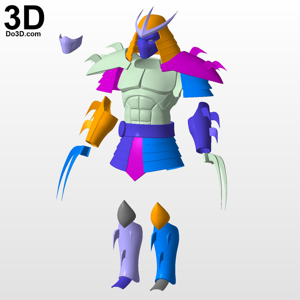 Shredder Armor Teenage Mutant Ninja Turtles Season 1 3D Printable Model  #6546