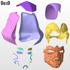 Doctor Doom 2099 Rivals Helmet | 3D Printable Model #DR99