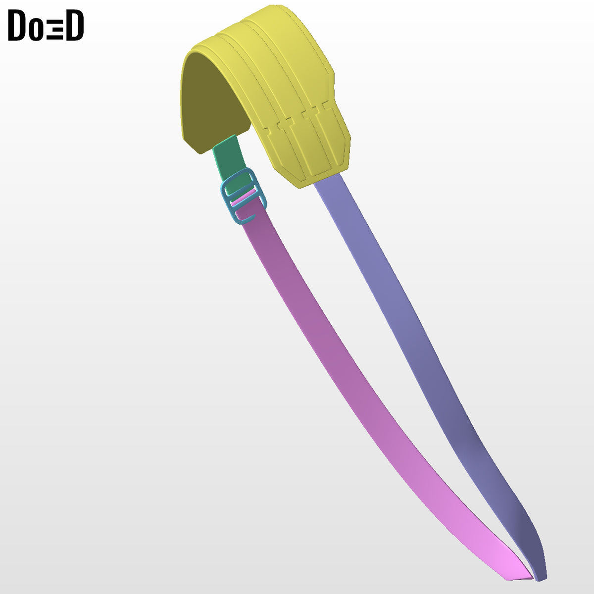 Deadpool 3 Shoulder Strap Belt Accessory | 3D Printable Model #SBD3