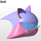 Metal Sonic 3 Helmet | 3D Printable Model #MS100