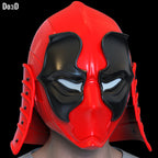 Samurai Deadpool Variant helmet | 3D printable model file #SD371
