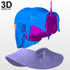 Zorii Bliss Helmet and Neck Armor Star Wars | 3D Print Model Project #6412