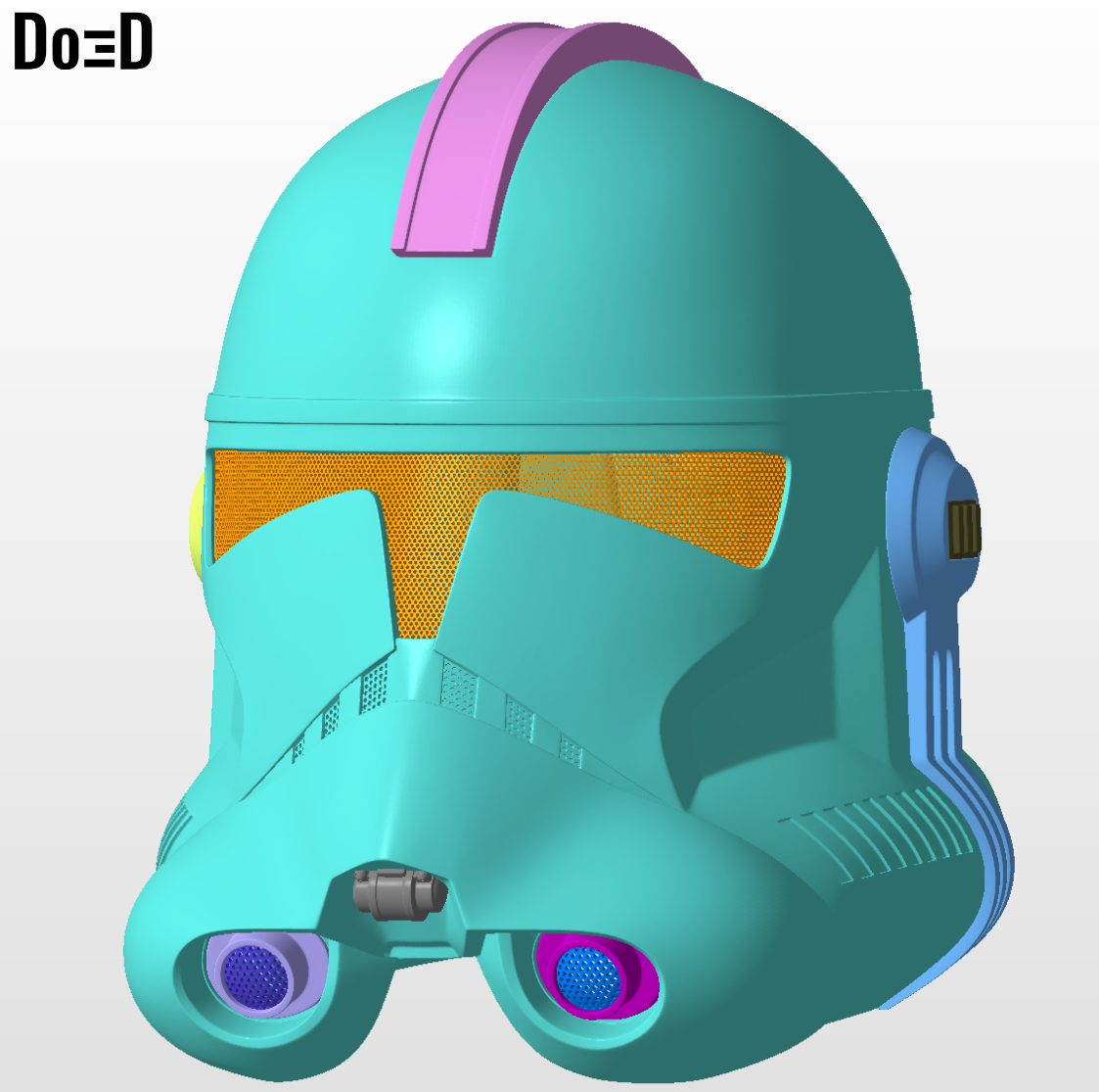 Clone Trooper Phase 2 Star Wars Helmet | 3D Printable Model STL File #1587