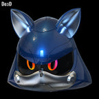 Metal Sonic 3 Variant Head Figure / Statue Version | 3D Printable File #S3V