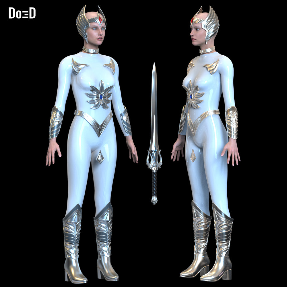 She-Ra finished full-body armor