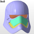 Captain Phasma Chrometrooper Helmet Star Wars | 3D Printable Model STL File #604