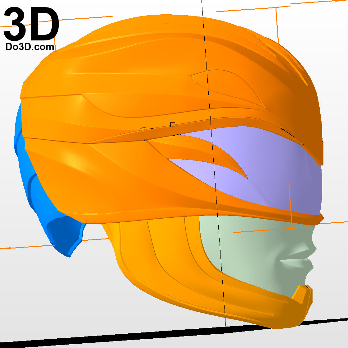 Red Ranger 2017 Helmet Power Ranger | 3D Printable Model Project #1686