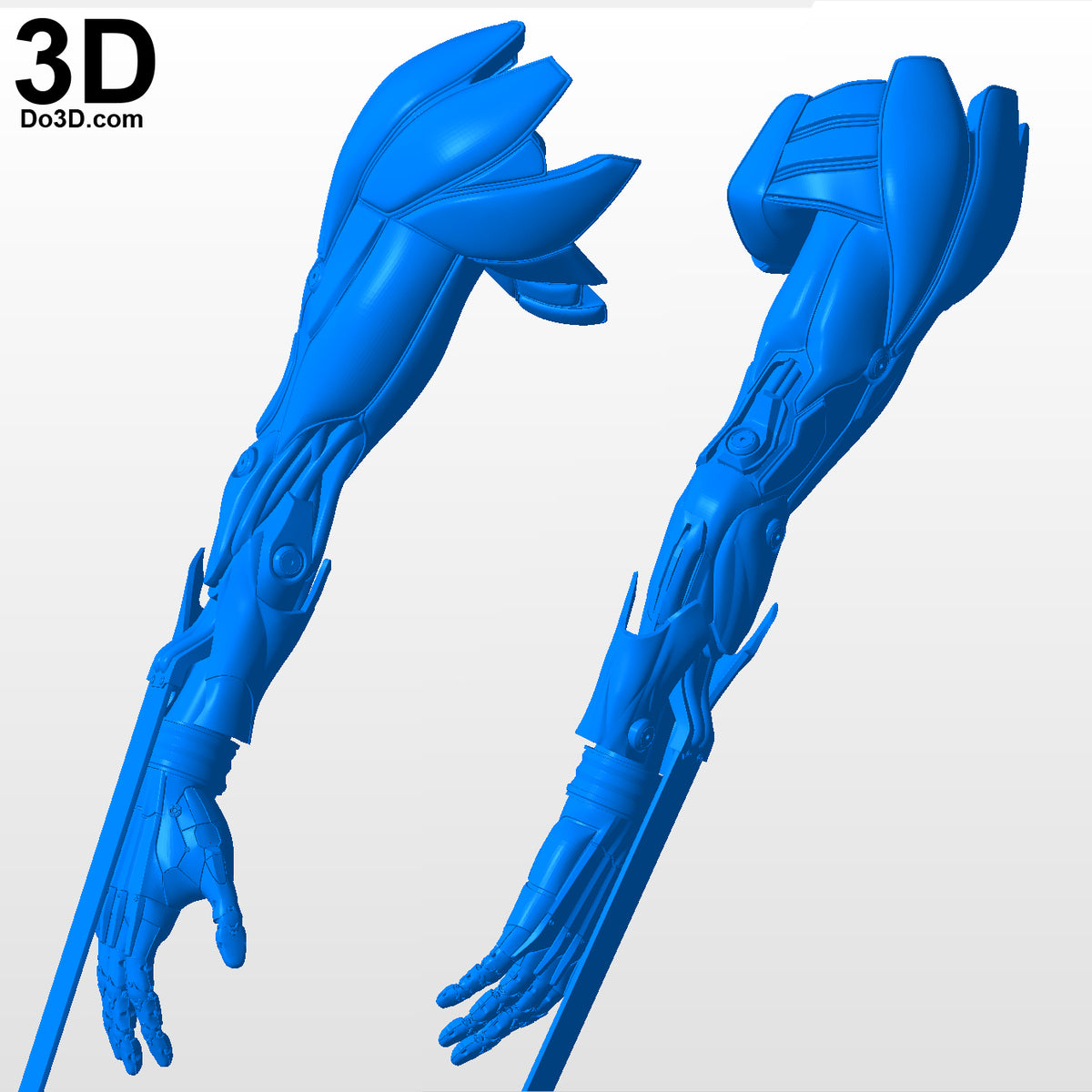 Adam Jensen Deus Ex: Human Revolution Gauntlet Arm, 3D Model Project #4402
