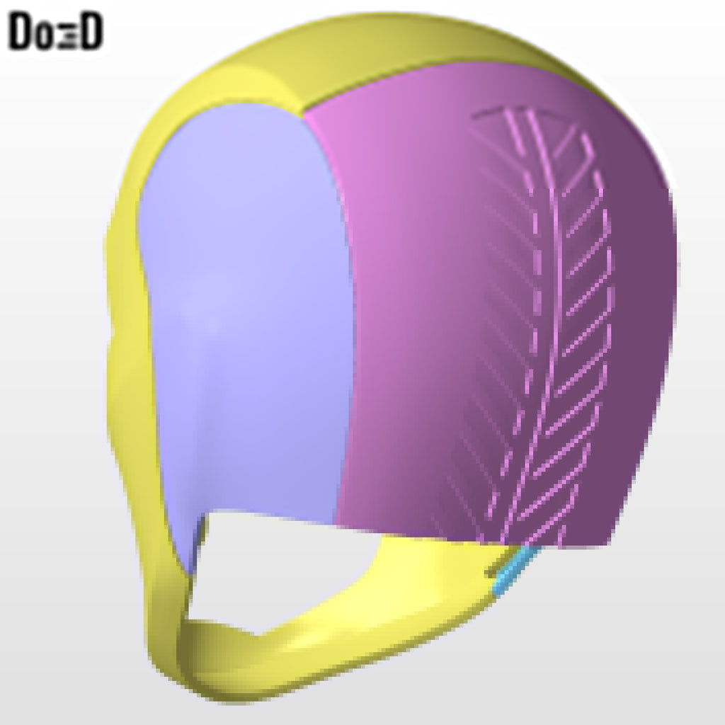 Judomaster Helmet Peacemaker 3D Printable Model #JM828