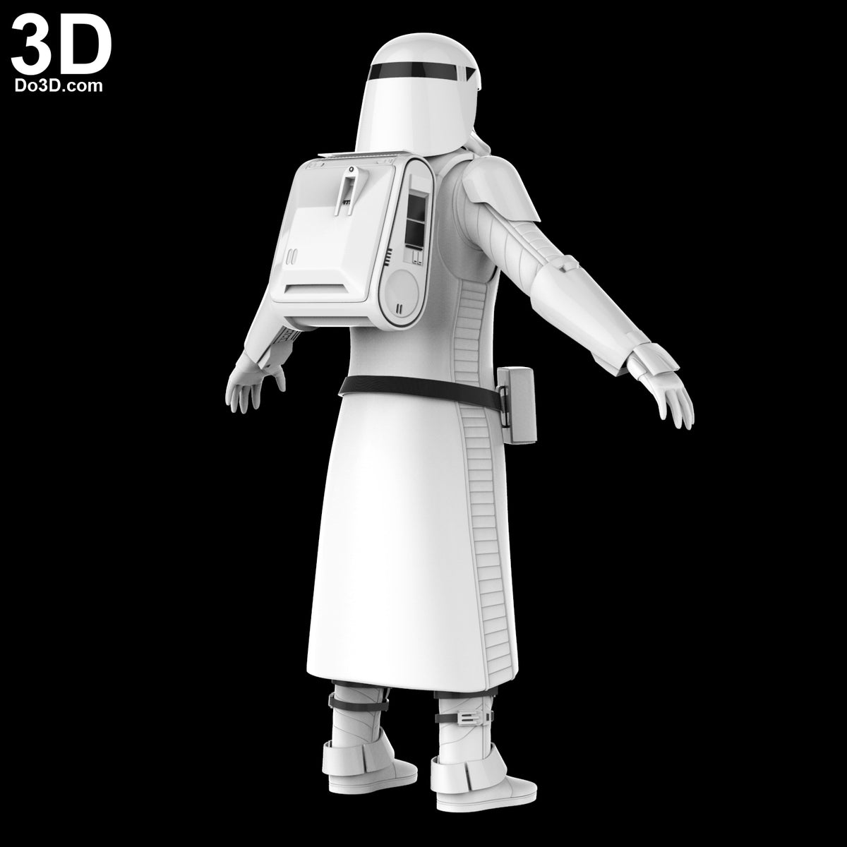 Snowtrooper Helmet + Armor Star Wars  | 3D Model Project #31