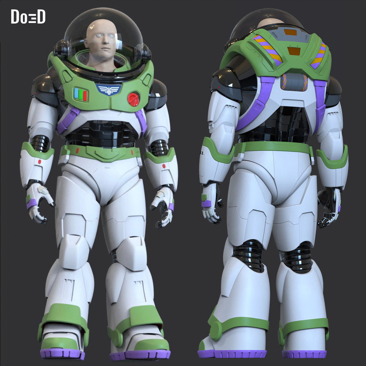 Buzz Lightyear Armor Movie Version | 3D Printable Model #BZ512