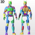 Batman 2022 Concept Ben Affleck Full Armor Set 3D Printable Model STL File #B251