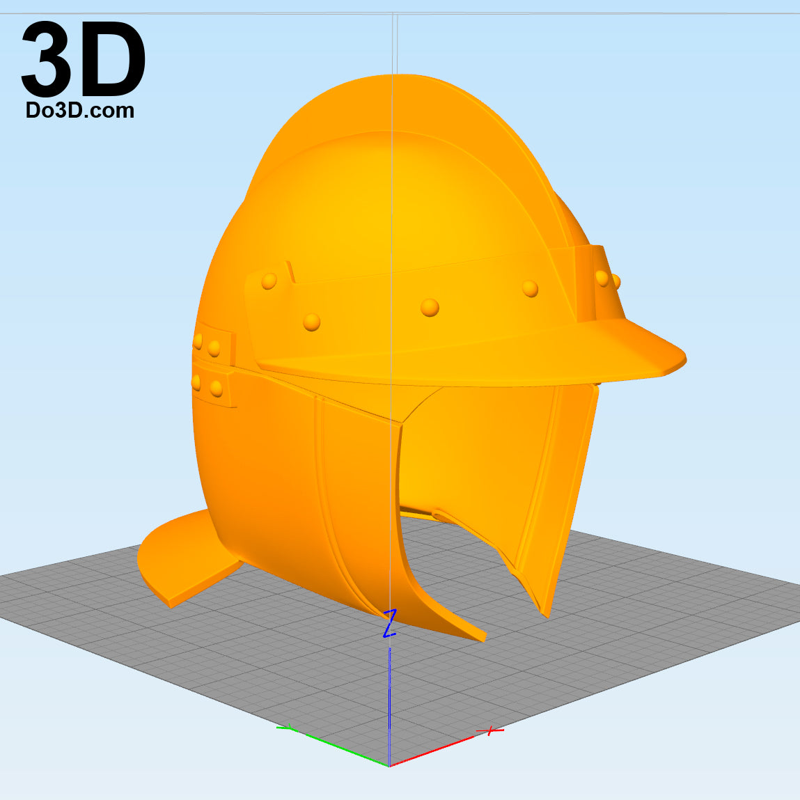 Casca Berserk Helmet and Full Body Armor + Staff | 3D Printable Model STL #2327