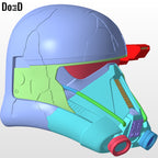 Zombie Death Trooper Ahsoka | 3D Printable Model STl #ZT41
