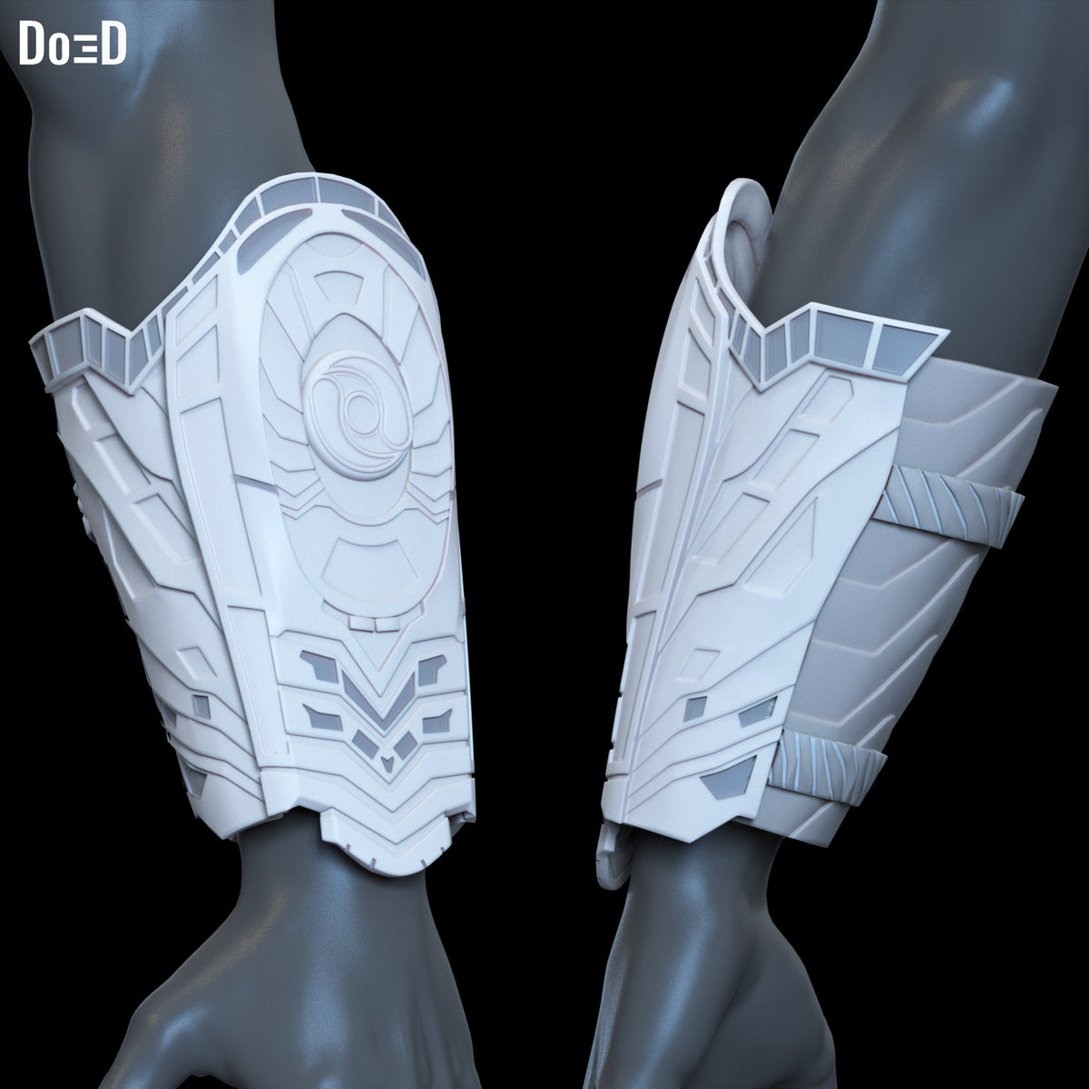 Gauntlet Left Predator Badlands Dek 3D Printable Model STL File #PBD13